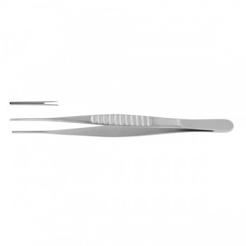 DeBakey Atrauma Forcep Stainless Steel, 15 cm - 6" Tip Size 1.0 mm
